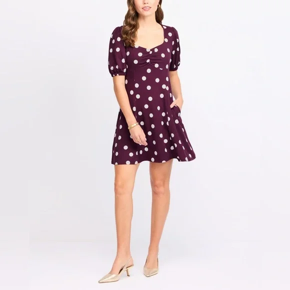 Nine Britton Helena Short Sleeve Mini Dress - Picture 1 of 5